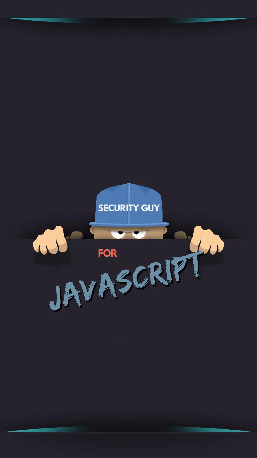 والپیپر امنیتی برنامه نویس کارتونی با کلاه security guy