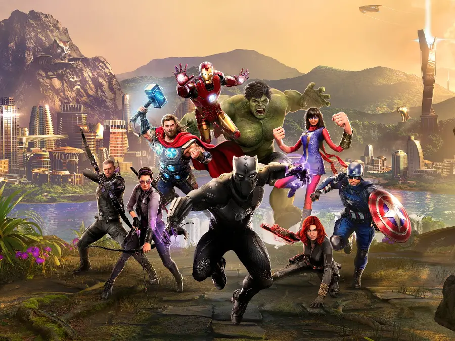 بک گراند بازی ویدیویی Avengers انتقام‌جویان