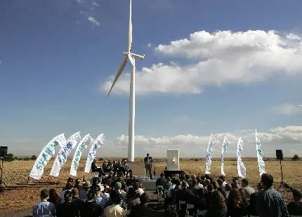 عکس استوک انرژی بادی و توربین بادی