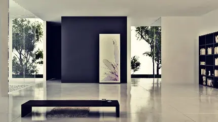 خانه شیشه ای با نمای زیبا و جذاب