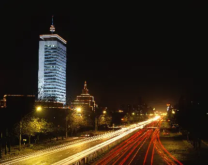 عکس خیایان شهری در چین