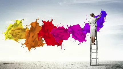 عکس سیگار در دست پسر طبیعی