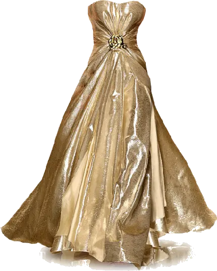لباس مجلسی طلایی رنگ لاکچری و خاص پسند