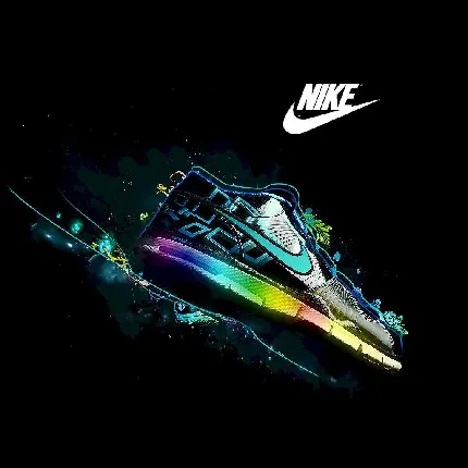 دانلود عکس تصویر زمینه Nike با کفش‌های خفن و رنگی