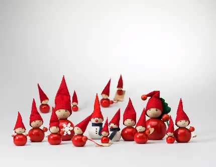 عکس عروسک ها و آدمک های بابانوئل