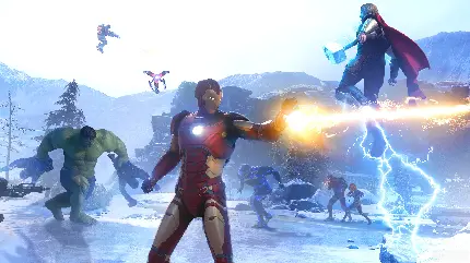 عکس زمینه بازی ویدیویی Avengers انتقام‌جویان