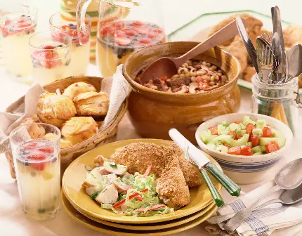 تصویر غذاهای رویایی و دلچسب با دیزاین زیبا
