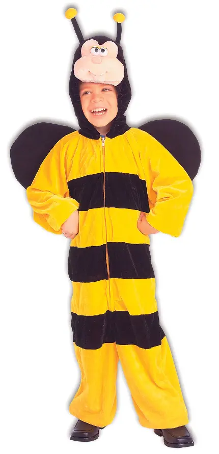 لباس کاستوم بچه گانه با طرح زنبور عسل