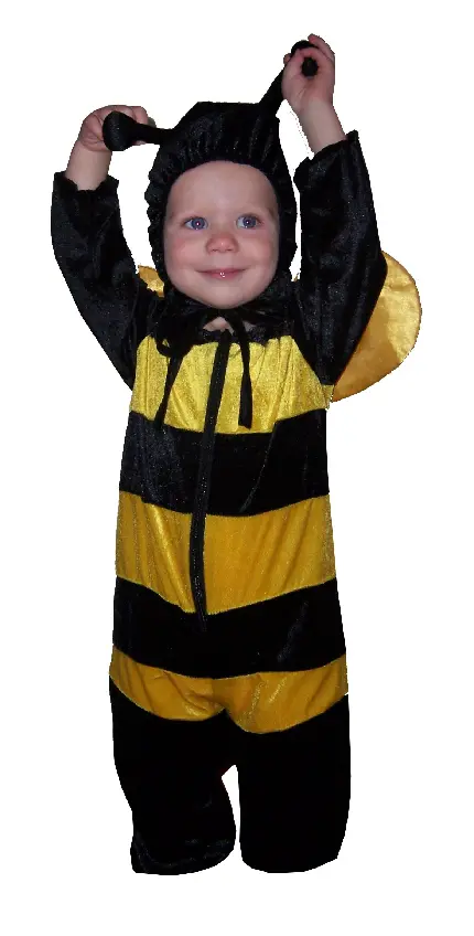 لباس کاستوم بچه گانه با طرح زنبوری