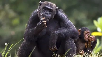 عکس شاپانزه بزرگ برای دانلود با کیفیت بالا