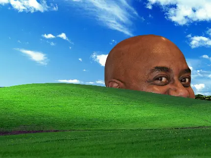 تصویر زمینه خنده‌دار از ویندوز XP