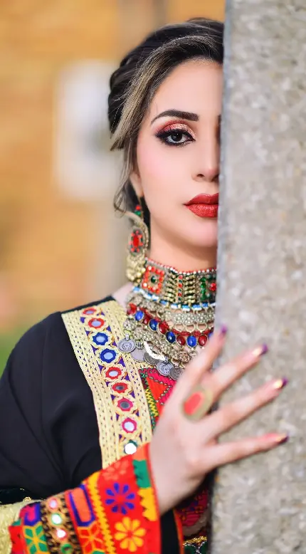 عکس لباس افغانی عروس