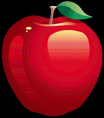 PNG تک سیب قرمز و بدون پس زمینه