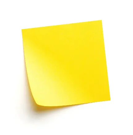 بک گراند با طرح کاغذ زرد در پس زمینه سفید