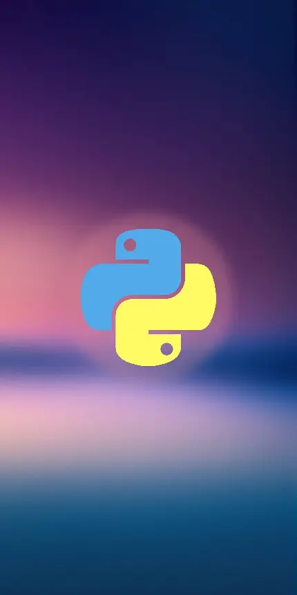 لوگو پایتون Python یک زبان برنامه نویسی سطح بالا و همه منظوره