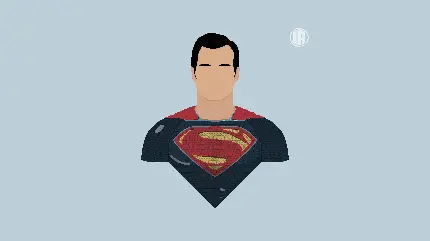 بهترین تصاویر مینیمالیستی سوپرمن با کیفیت 4K