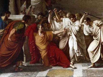 نقاشی مشهور با کیفیت بالا از ژولیوس سزار