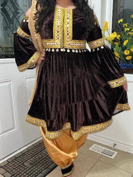 لباس شیک و زیبا افغانی