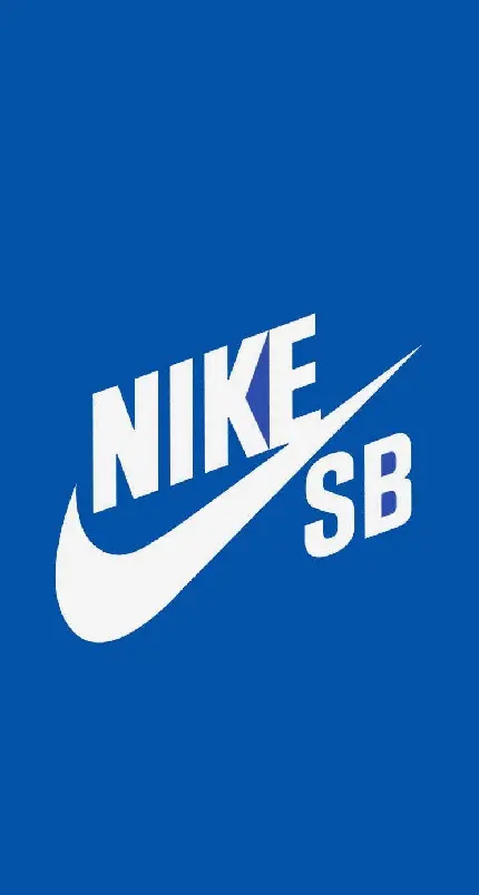 دانلود والپیپر آبی با لوگوی نایکی Nike SB