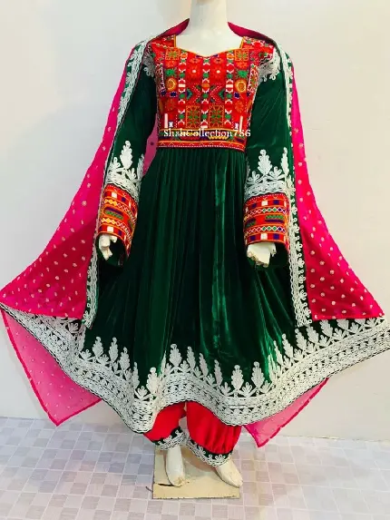 عکس جدیدترین لباس افغانی
