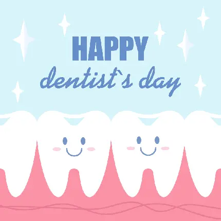 عکس نوشته happy dentist day برای تبریک روز دندانپزشکی