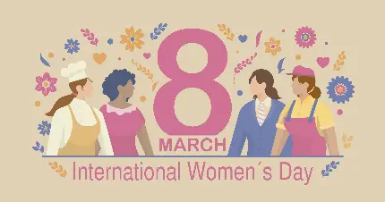 عکسی برای تبریک روز زن قدردانی از تمامی زنان قوی و شجاع