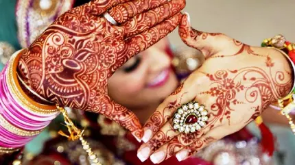 دست های عروسی هندی با کیفیت بالا