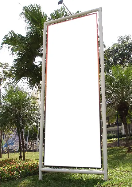 کادر متن برای ادیت خفن طرح تابلو بزرگ در پارک