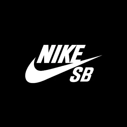 چاپ پوستر والپیپر لوگوی Nike SB در پس زمینه مشکی با کیفیت HD