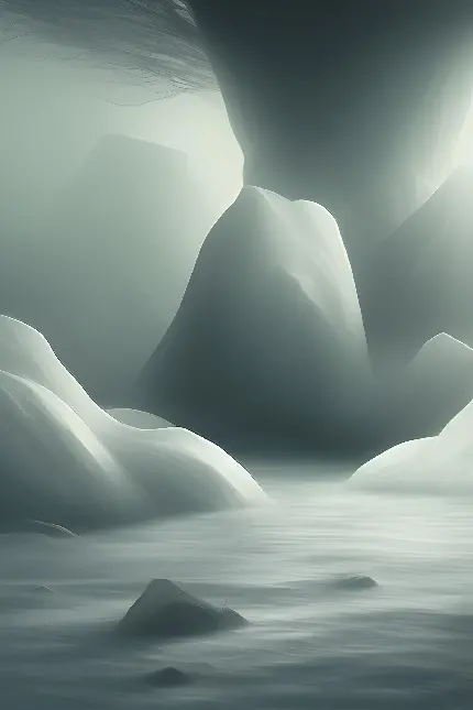 عکس پس زمینه کوه های یخی برای والپیپر گوشی موبایل