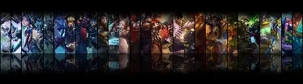 بک گراند با وضوح عالی برای نمایشگر دوگانه Avengers