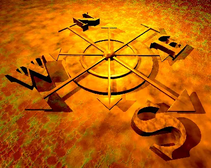 عکس پروفایل قطلب نما با طراحی دیجیتال با رنگ های متالیک