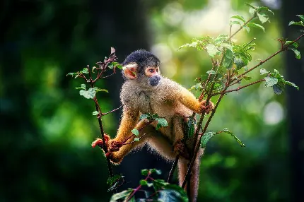 دانلود عکس با کیفیت بالا رایگان میمون خندون