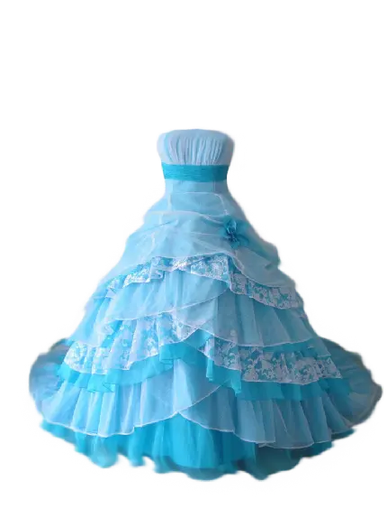عکس لباس مجلسی آبی رنگ پوشیده و زیبا