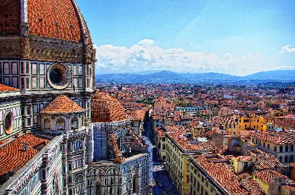 عکس منظر شهر ایتالیا با کیفیت بالا و رایگان