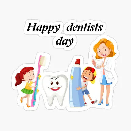 عکس کارتونی و فانتزی تبریک روز دندانپزشک برای بچه ها