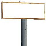 چاپ قاب موبایل و گوشی قالب برای نوشتن متن طرح بیلبورد بزرگ