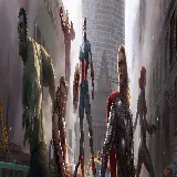 چاپ قاب موبایل و گوشی بک گراند باحال نمایشگر دوگانه Avengers یا فیلم انتقام جویان با کیفیت بالا 