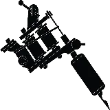چاپ قاب موبایل و گوشی خال کوبی PNG دستگاه تپانچه‌ای