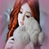 چاپ قاب موبایل و گوشی تصویر دختر بچه با عروسک خرسی برای پروفایل