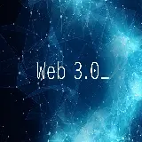 چاپ قاب موبایل و گوشی خاص ترین عکس نسل سوم وب 3.0 Web با زمینه آبی درخشان