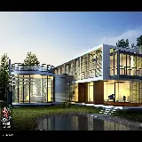 چاپ قاب موبایل و گوشی عکس ساختمان با نمای شیشه‌ای جذاب